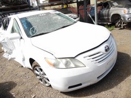 2008 TOYOTA CAMRY LE WHITE 2.4L AT Z17892